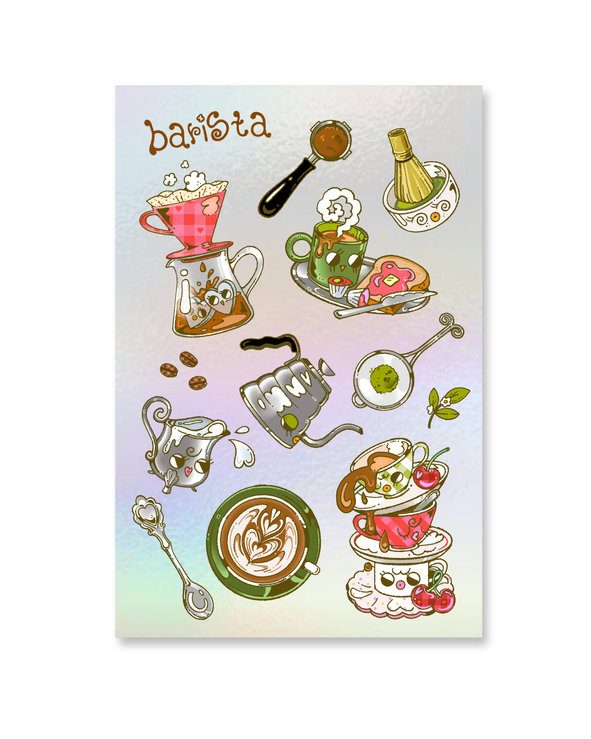 Barista Toolkit Sticker Sheet