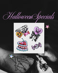 Halloween Themed Temporary Tattoos