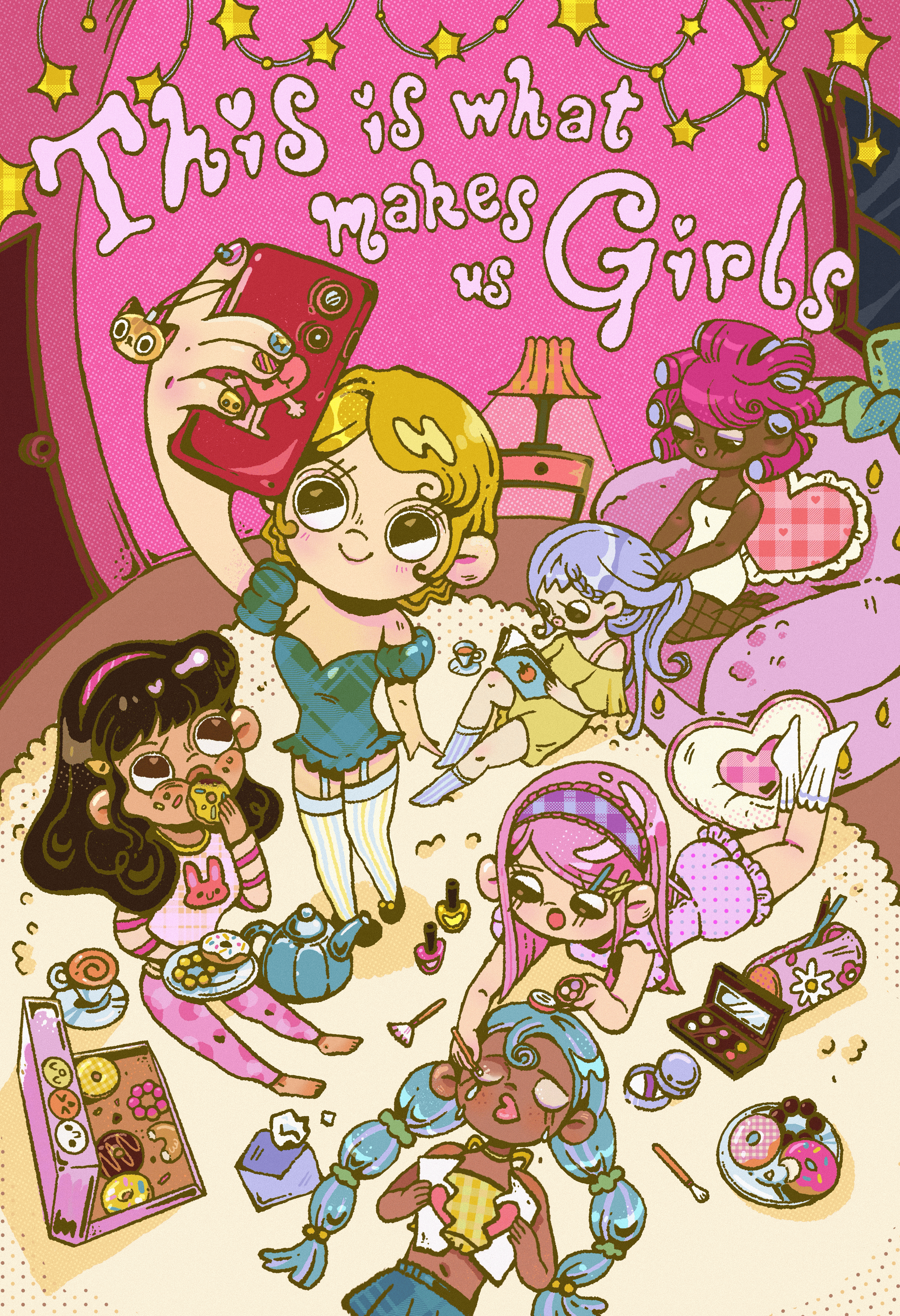 This Is What Makes Us Girls Art Print