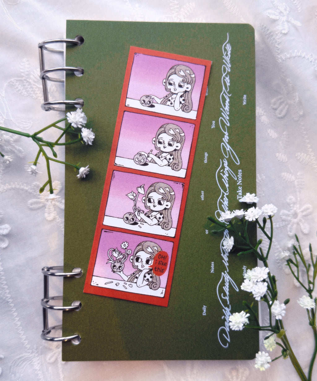 Florist Comic Bookmark