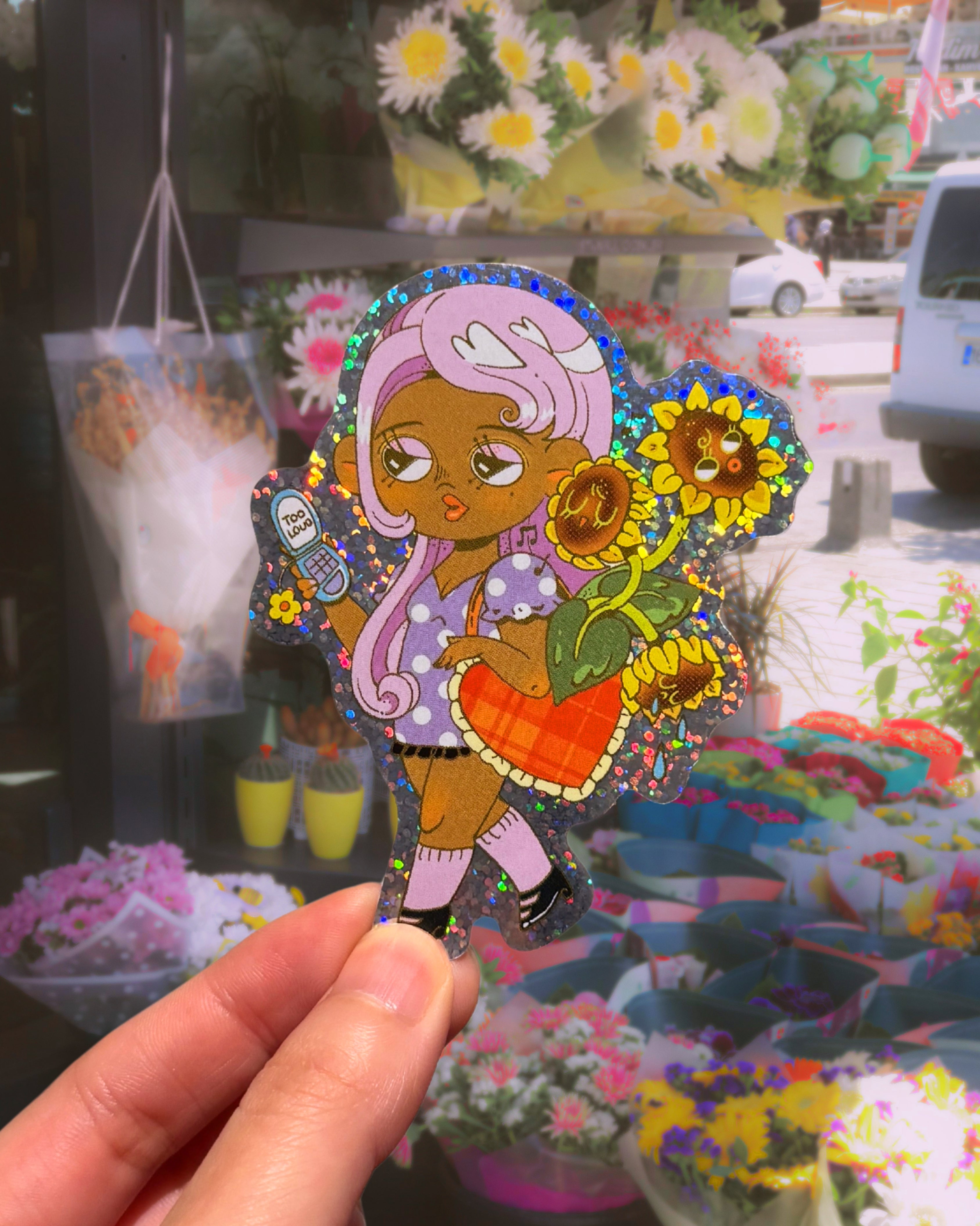 The Florist Sticker