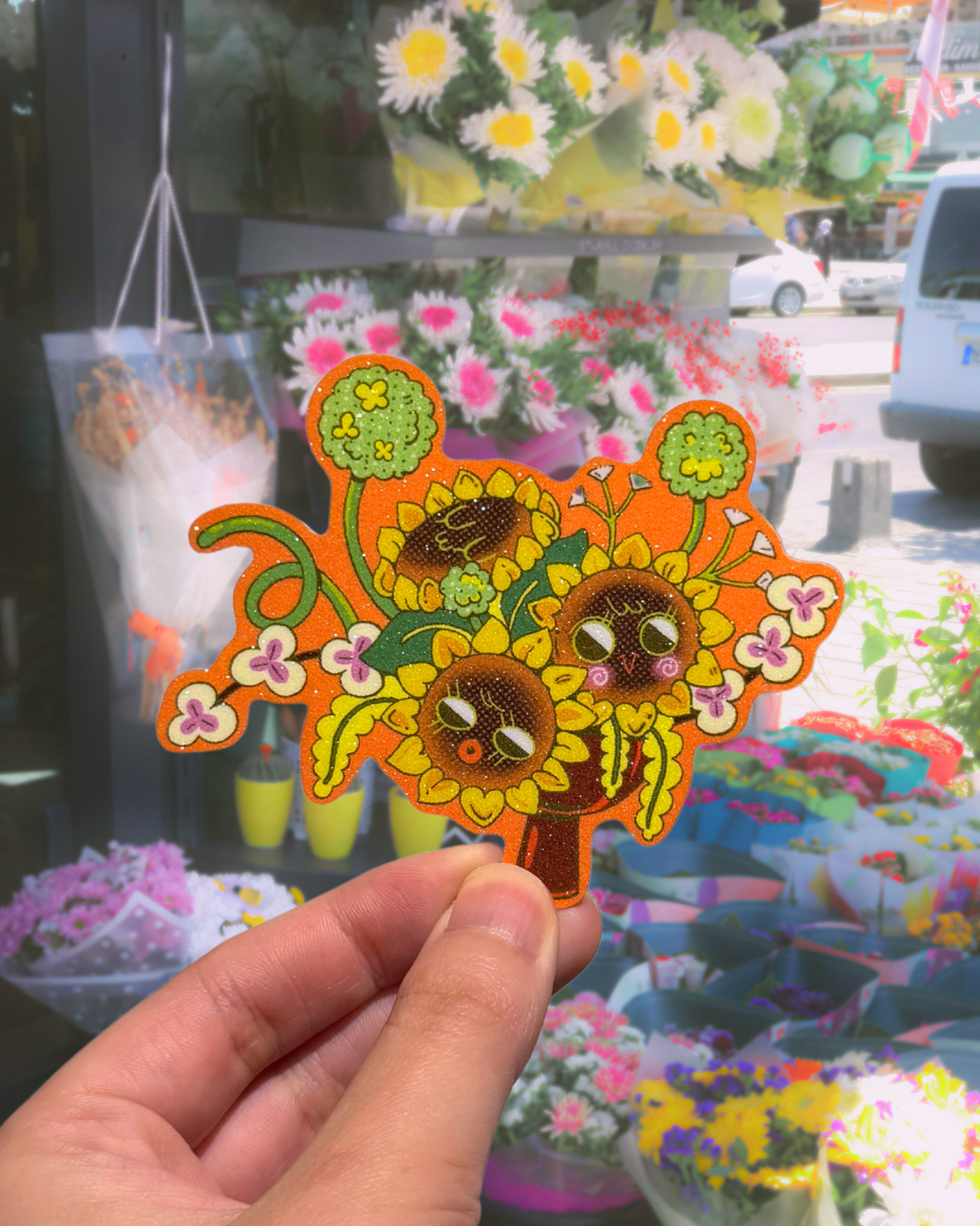 The Sunflower Sticker