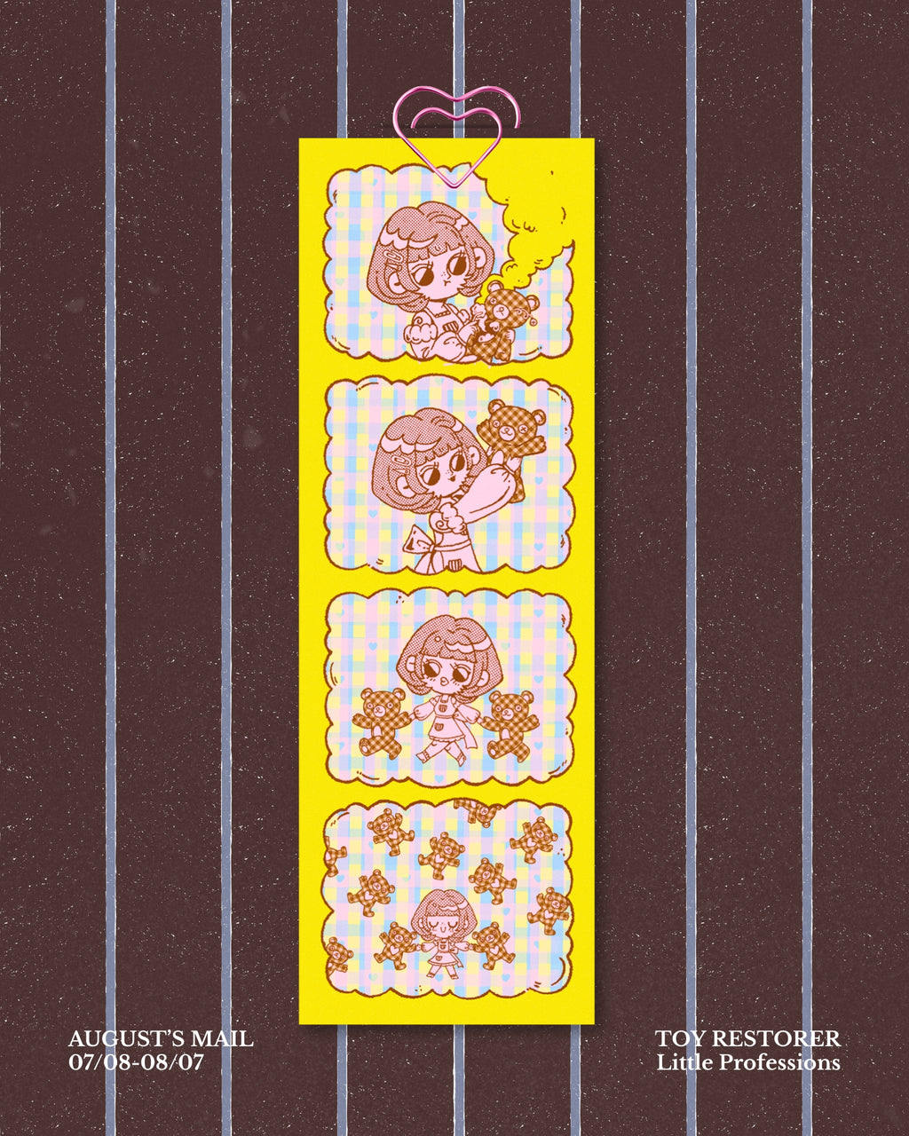 Toy Restorer Comic Bookmark