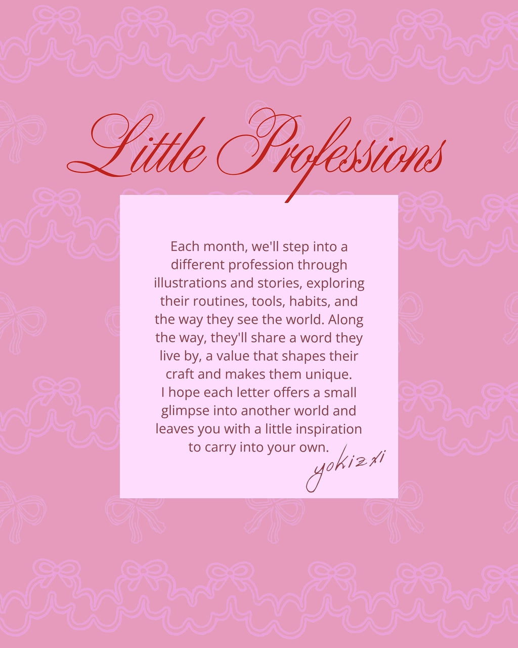 Little Professions: Tier 1