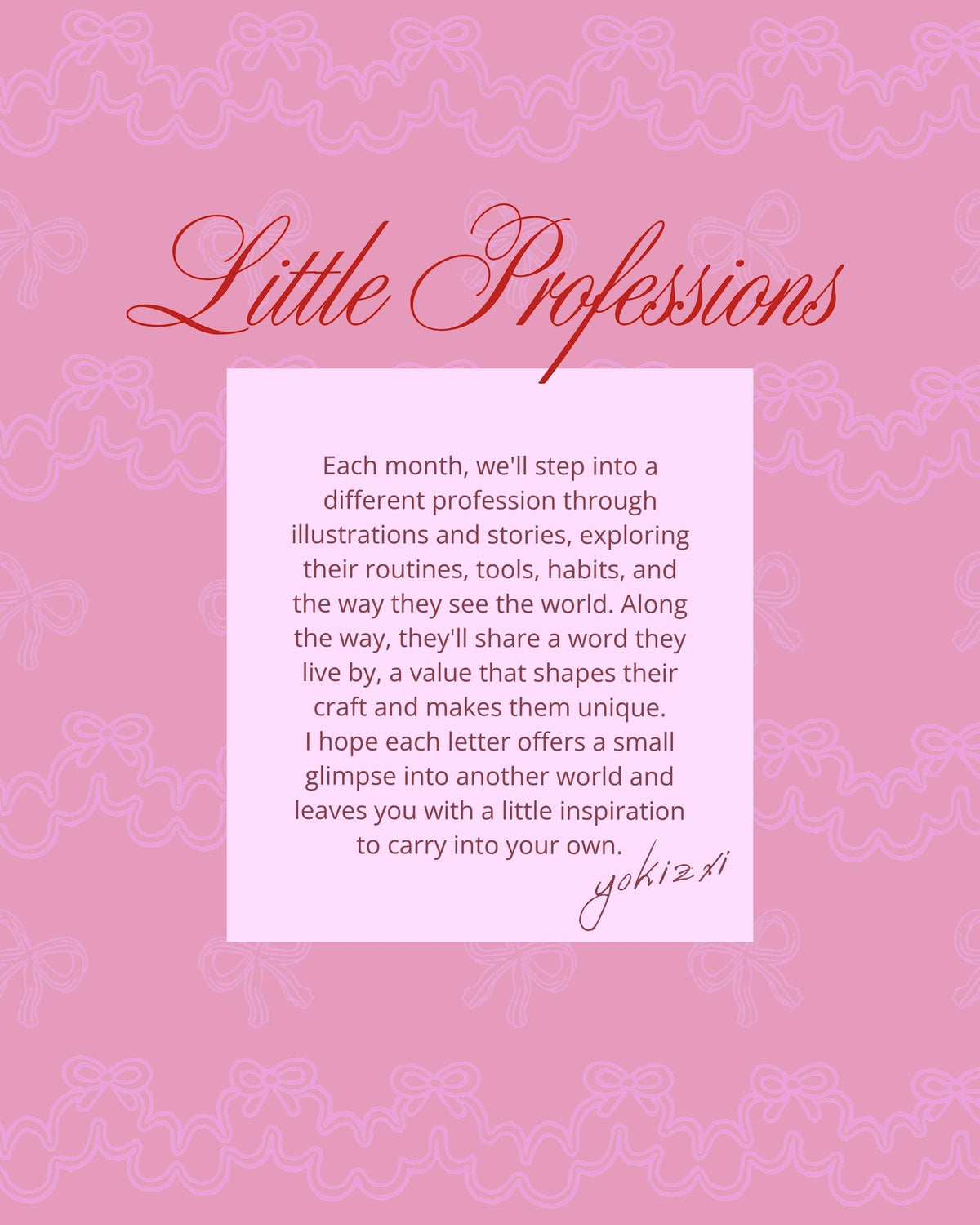 Little Professions: Tier 1