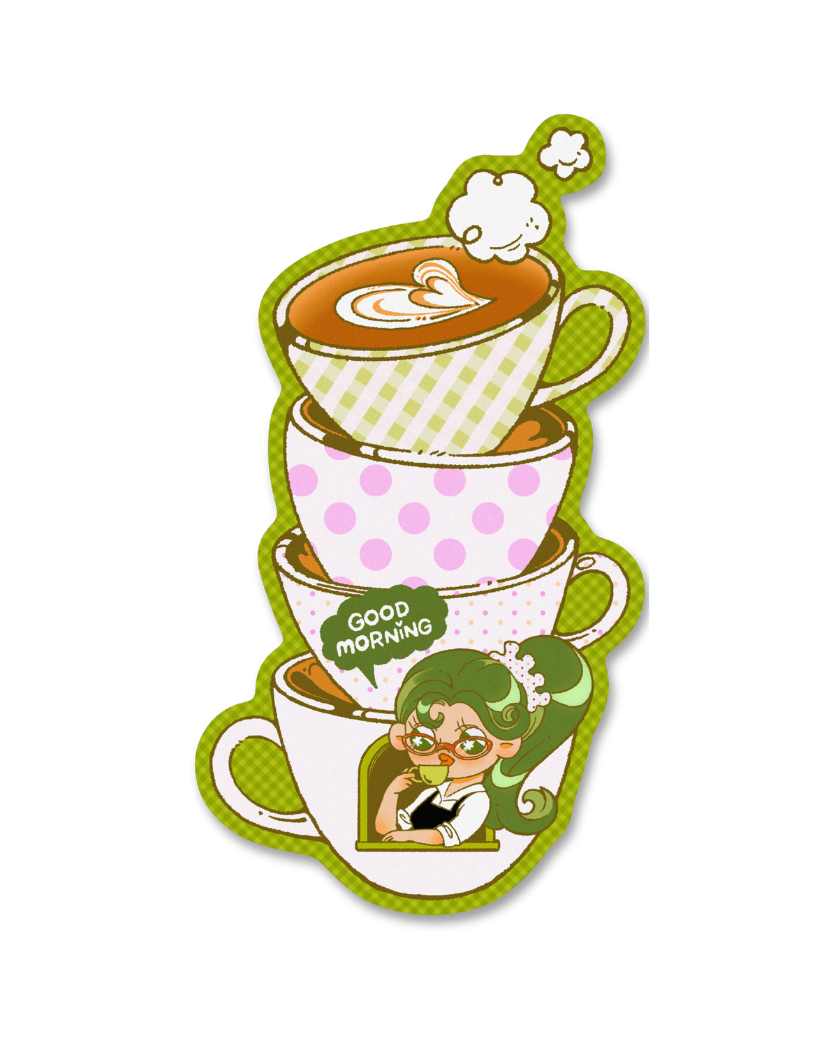 Barista's Coffee Shop Bookmark