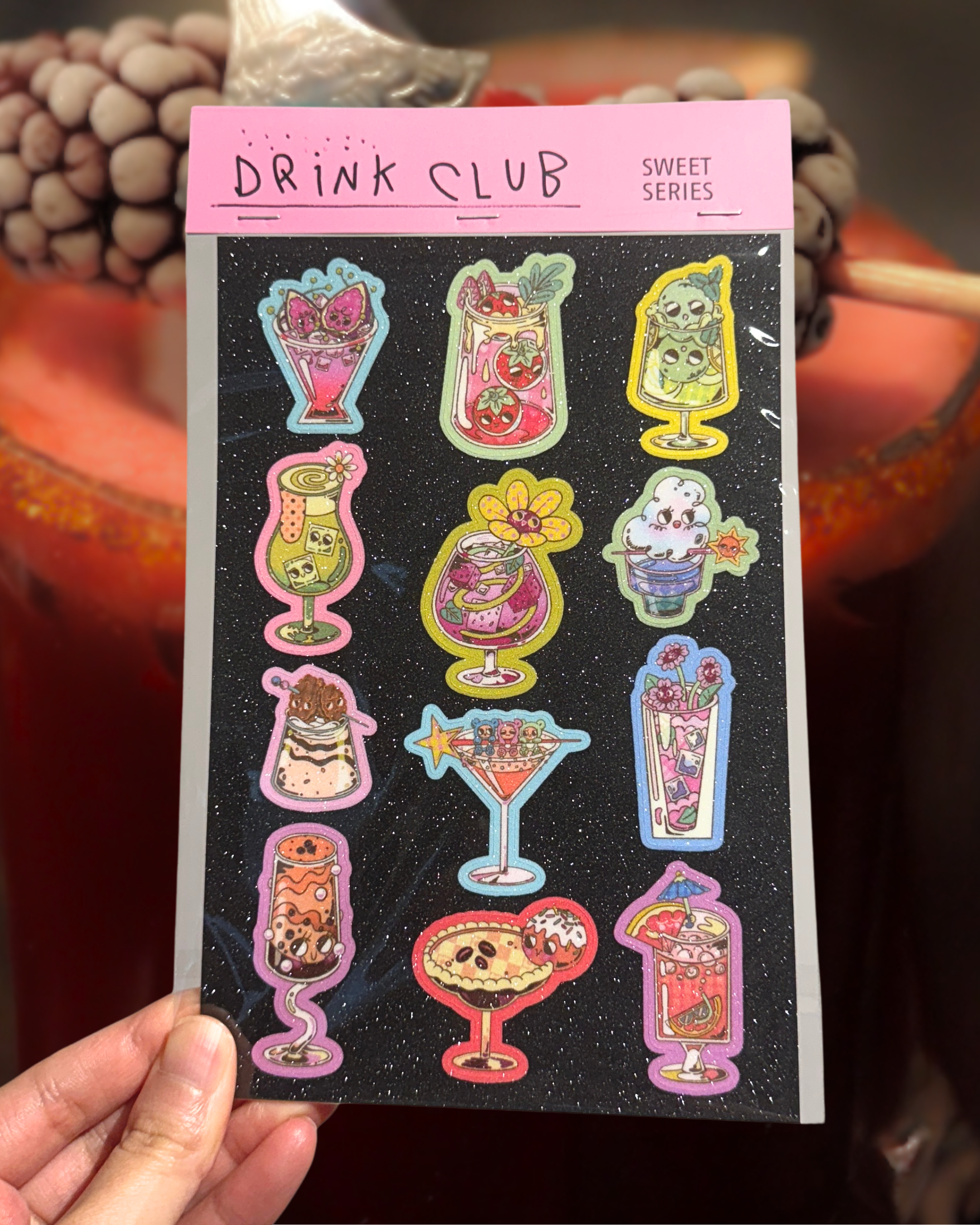 Drink Club Stickers [Sweet Series]