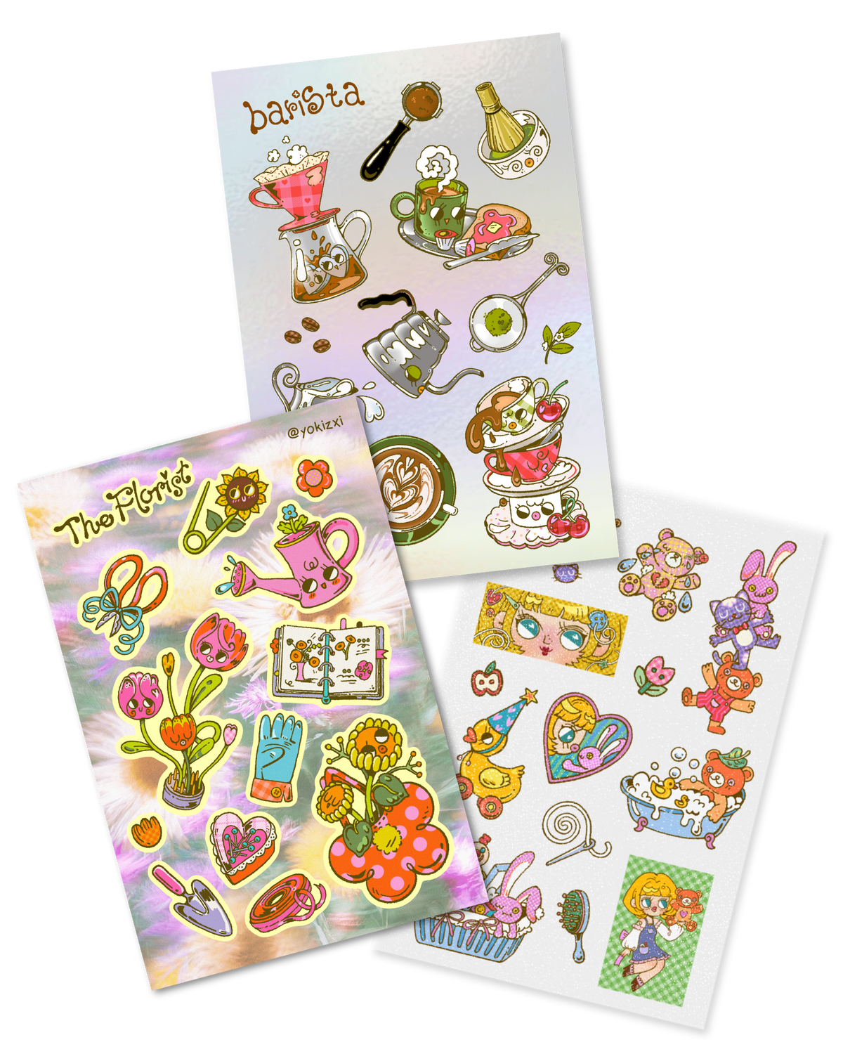 Pick Any 3 Sticker Sheet