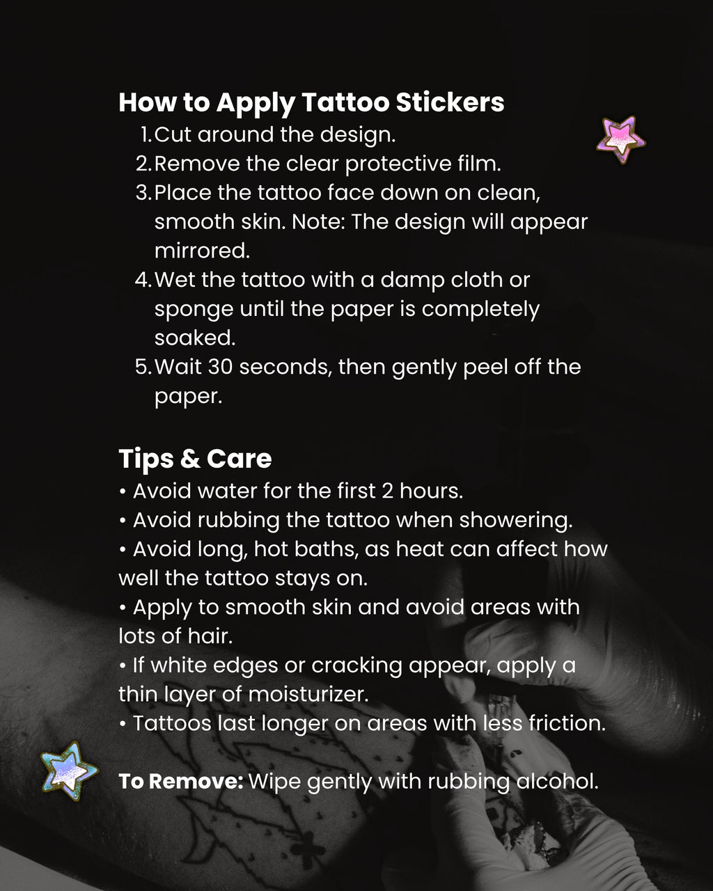 Halloween Themed Temporary Tattoos