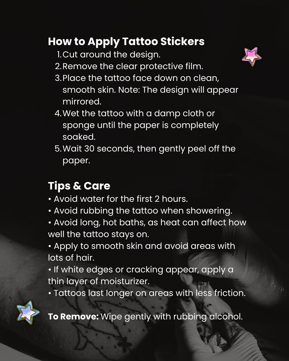 Halloween Themed Temporary Tattoos